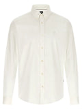 Hugo Boss White Cotton Blouse
