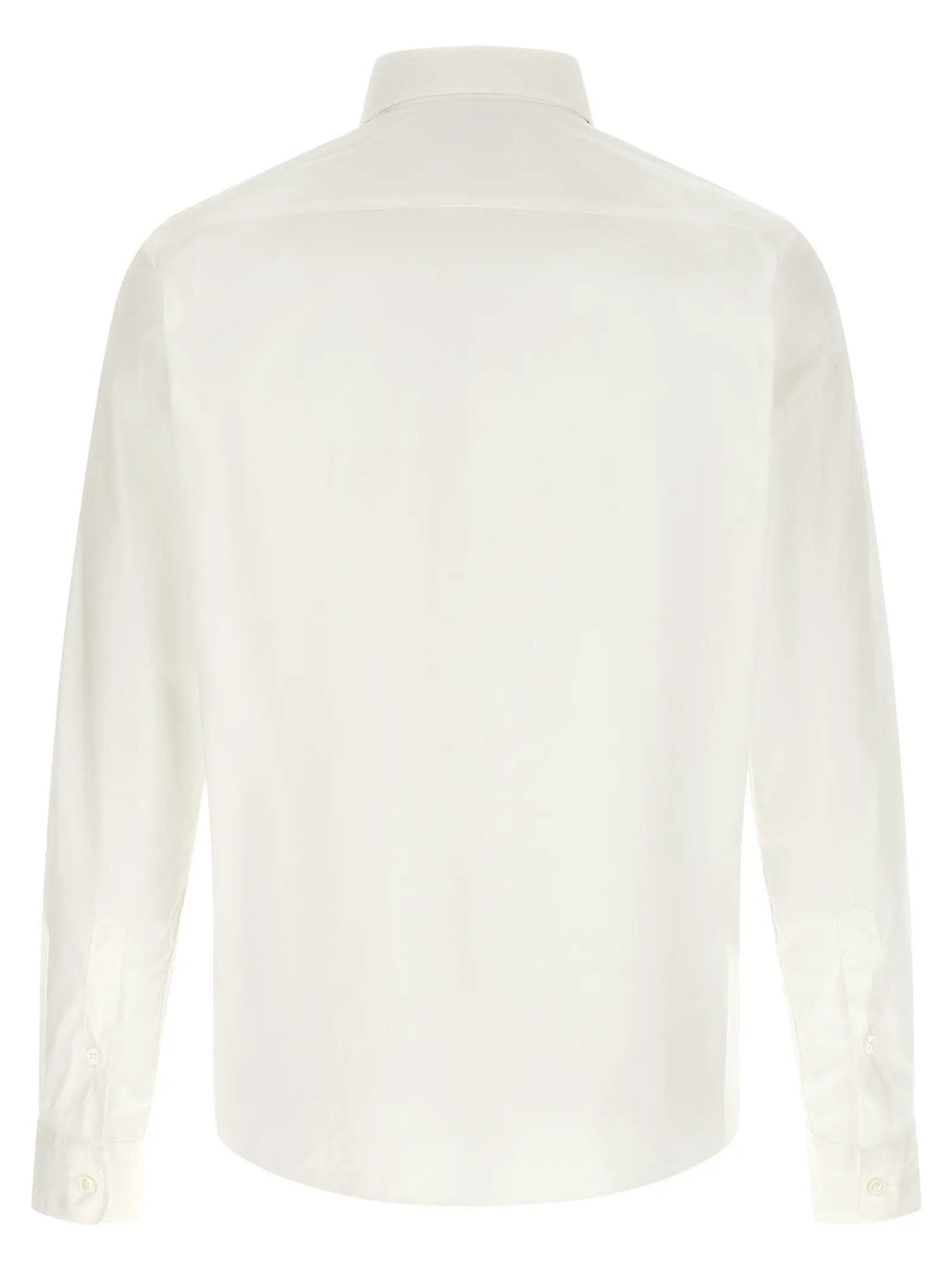 Hugo Boss White Cotton Blouse