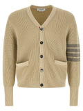 Thom Browne Beige Cotton Cardigan