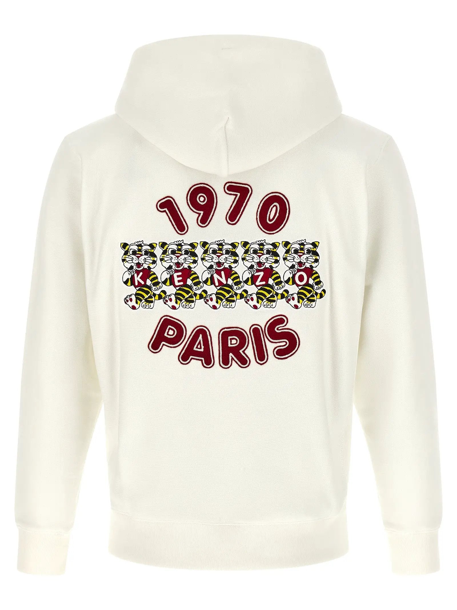 Kenzo White Cotton Sweatshirt