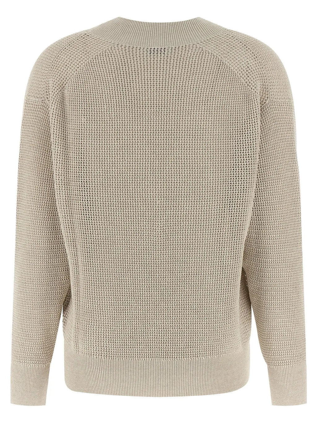 Brunello Cucinelli Cardigan en coton beige