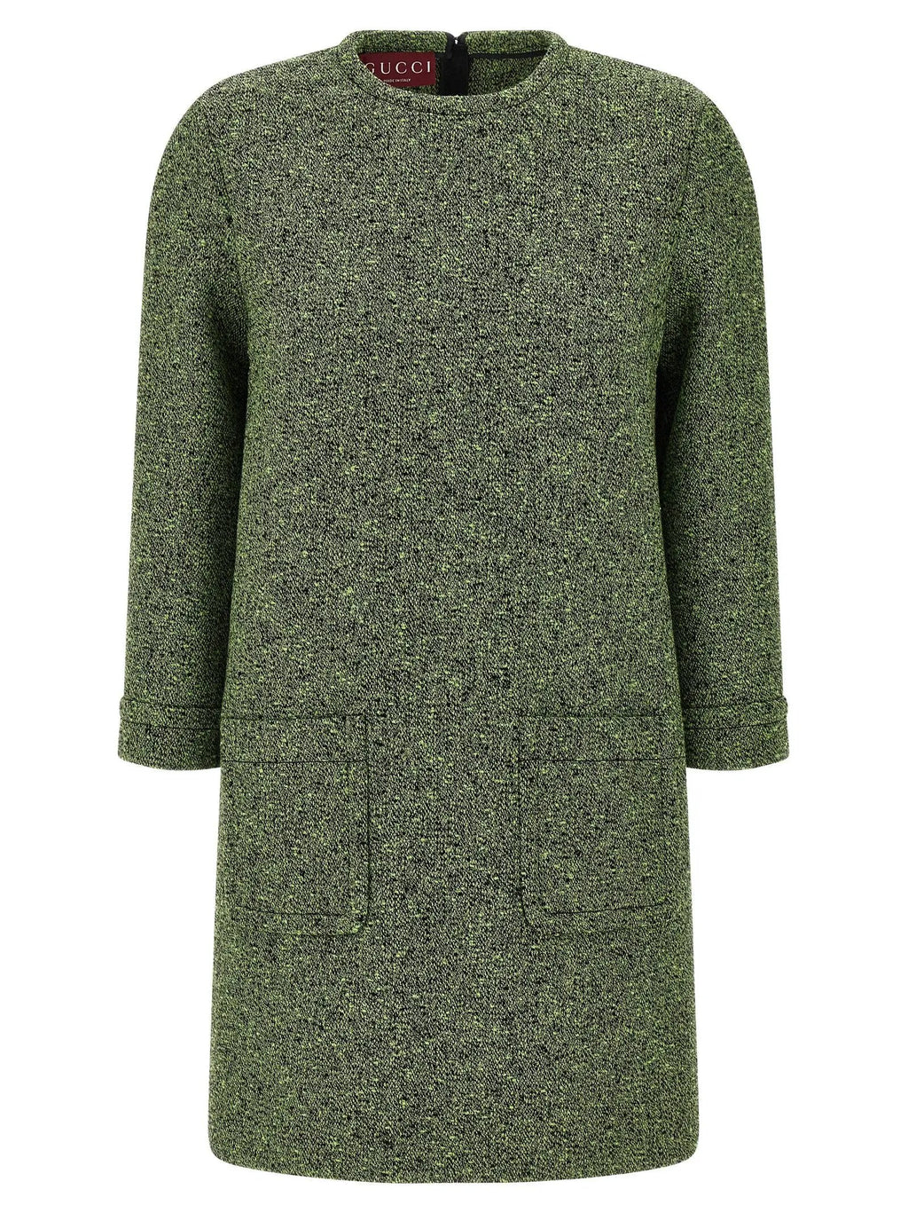 Gucci Bicolor Cotton Short Dress