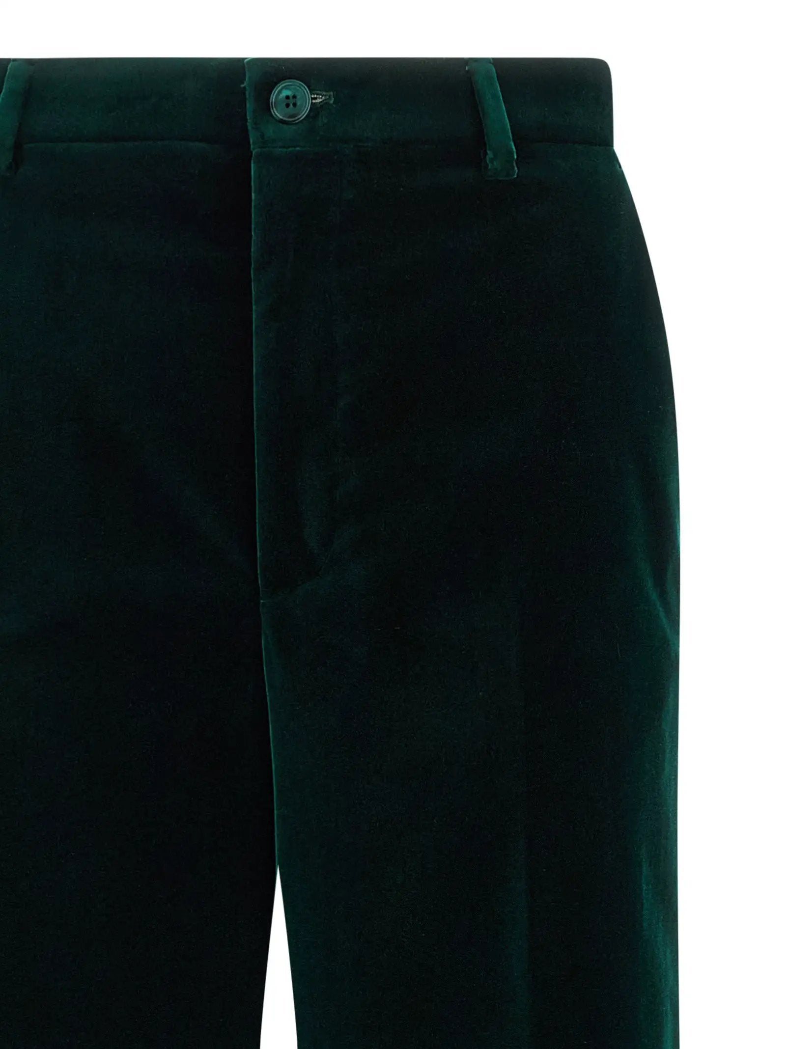 Gucci Bicolor Cotton Casual Pants