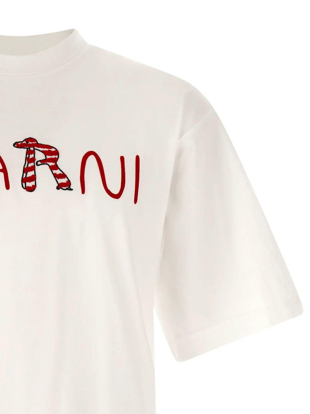 Marni White Cotton T-Shirt