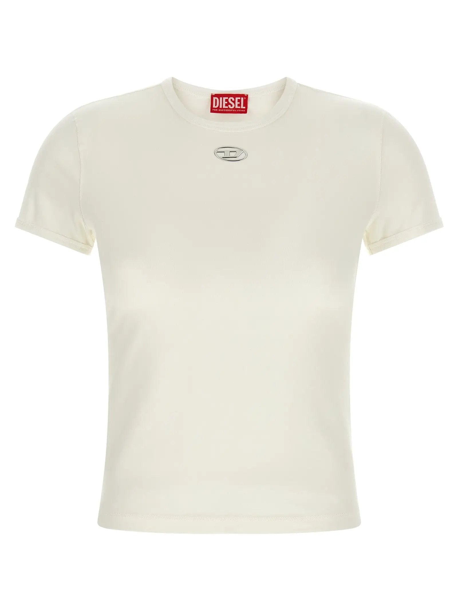 T-shirt Diesel en coton blanc