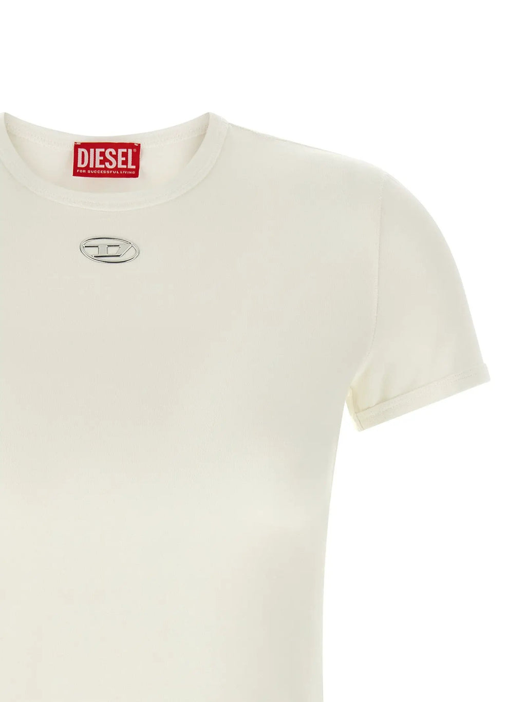 T-shirt Diesel en coton blanc
