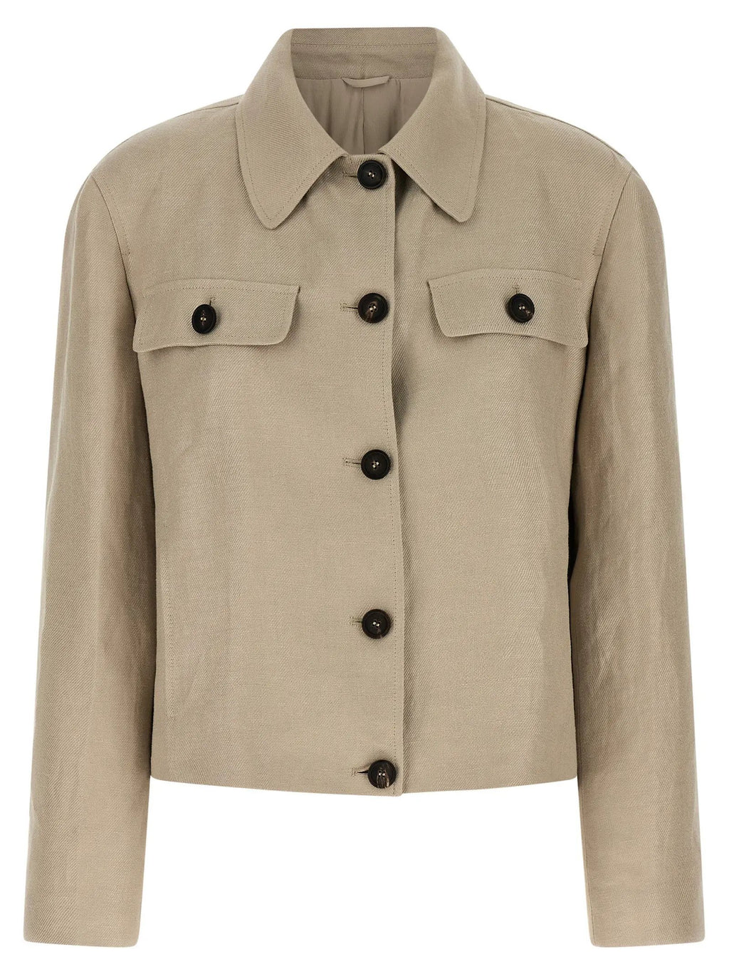 Brunello Cucinelli Beige Linen Blazer