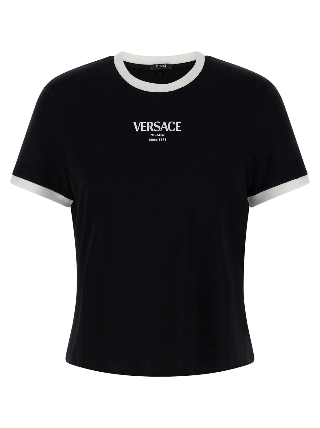 Versace Bicolor Viscose T-Shirt
