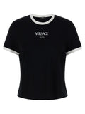 Versace Bicolor Viscose T-Shirt