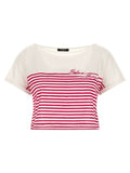 Balmain Fuchsia Cotton T-Shirt