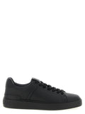 Balmain Black Calfskin Low Top Sneakers