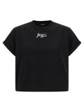 Balmain Black Cotton T-Shirt