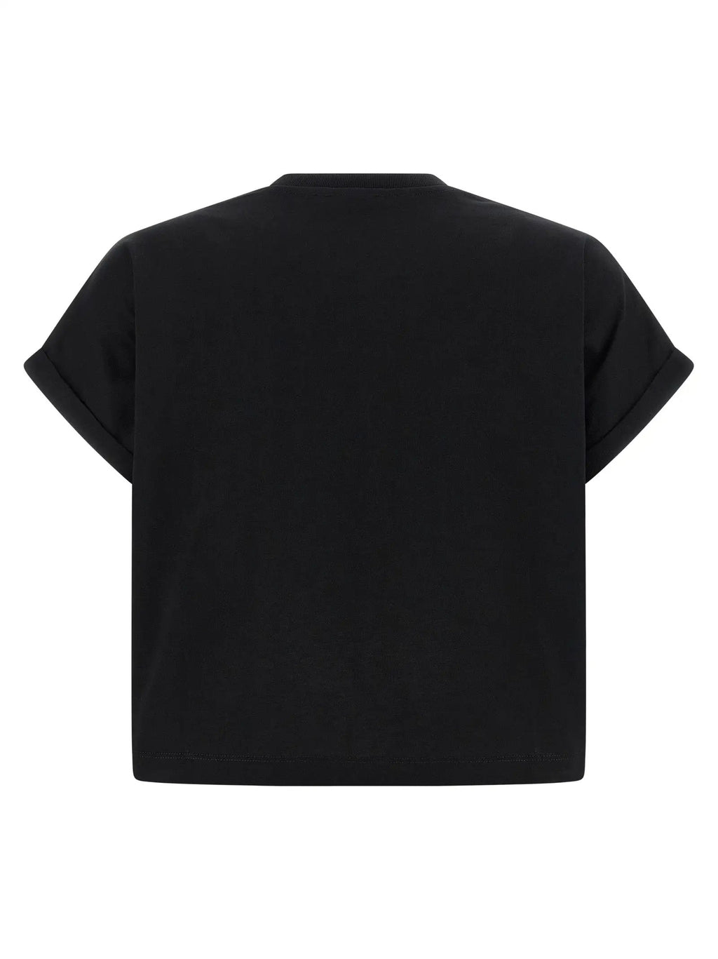 Balmain Black Cotton T-Shirt