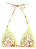 Soutien-gorge en nylon multicolore Versace