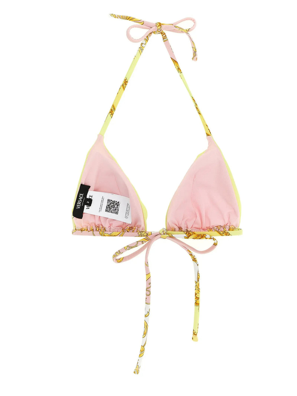 Soutien-gorge en nylon multicolore Versace