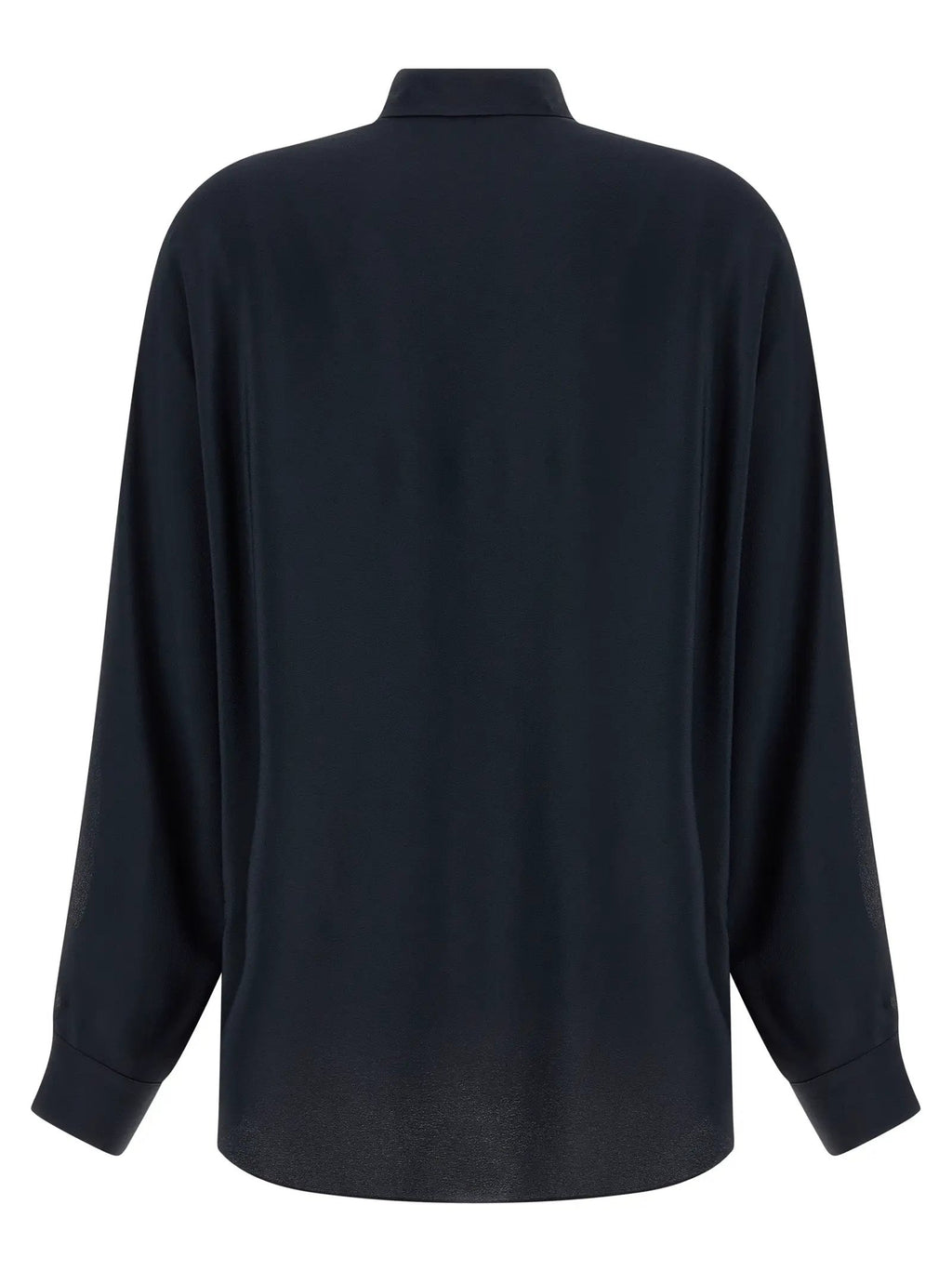 Fabiana Filippi Blue Acetate Blouse