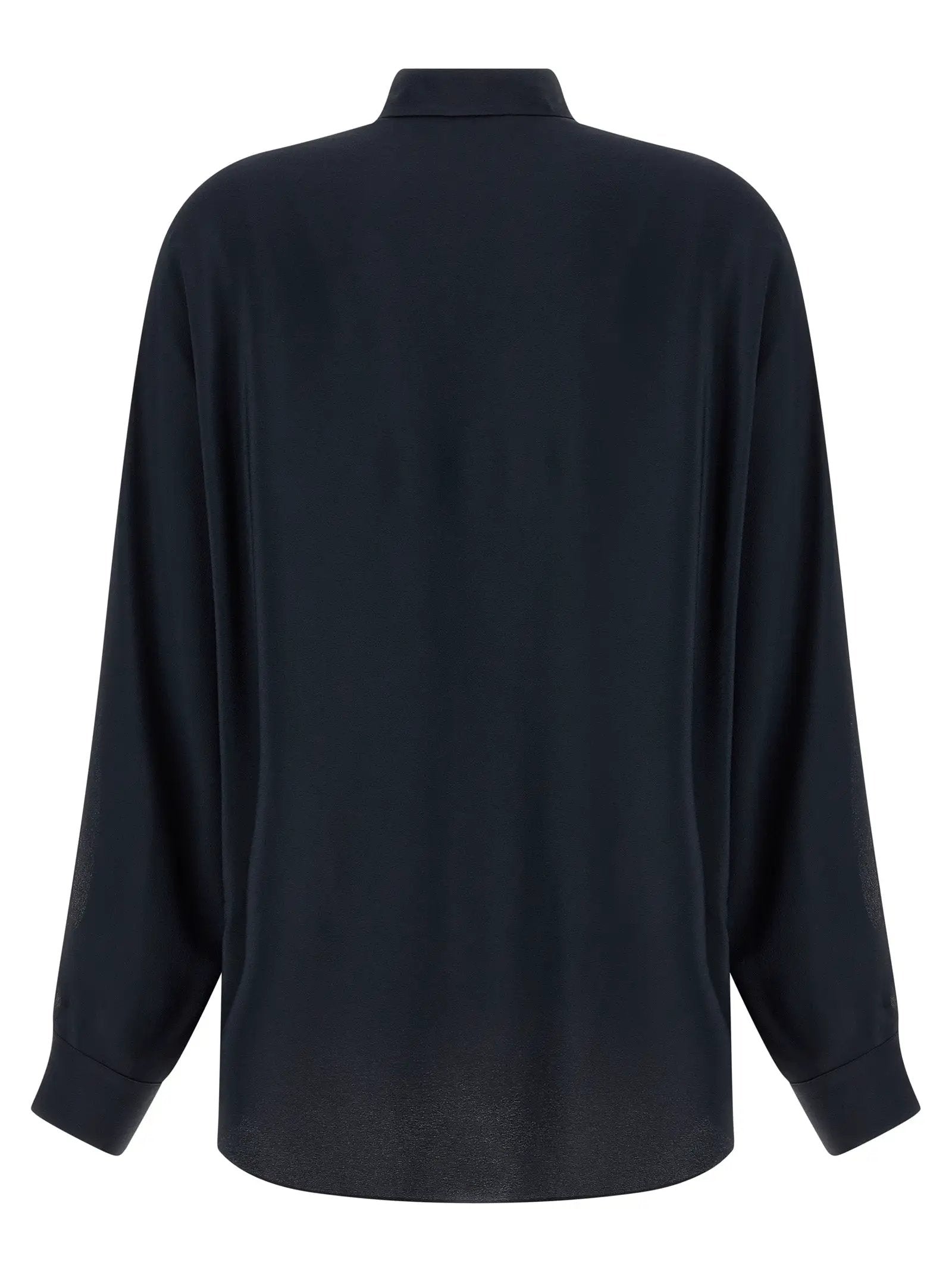 Fabiana Filippi Blue Acetate Blouse