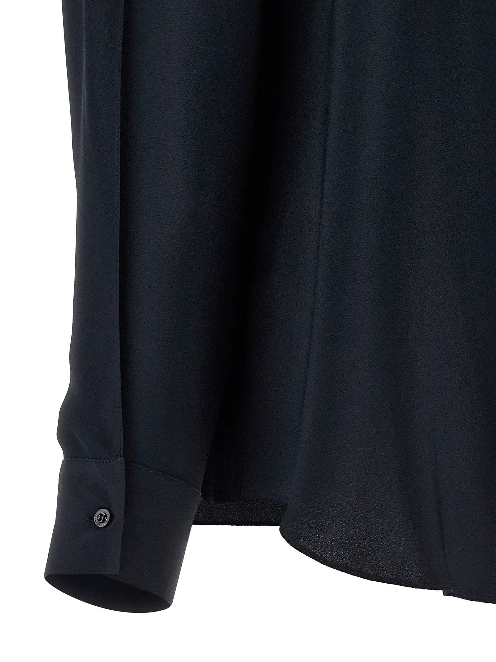 Fabiana Filippi Blue Acetate Blouse