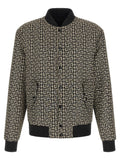 Balmain Black Polyamide Bomber