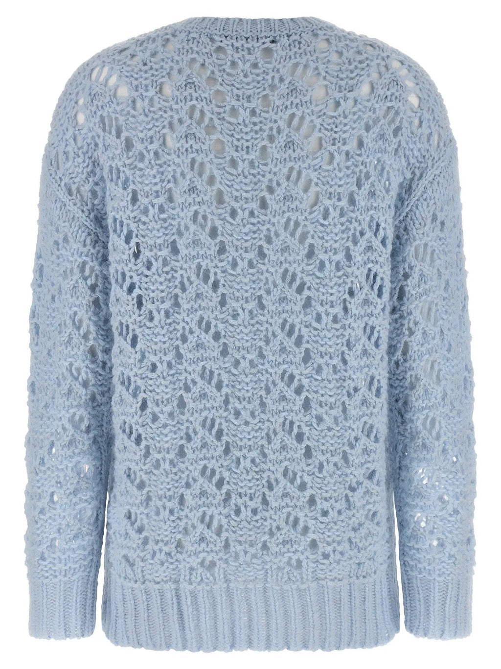 Fabiana Filippi Blue Virgin Wool Cardigan
