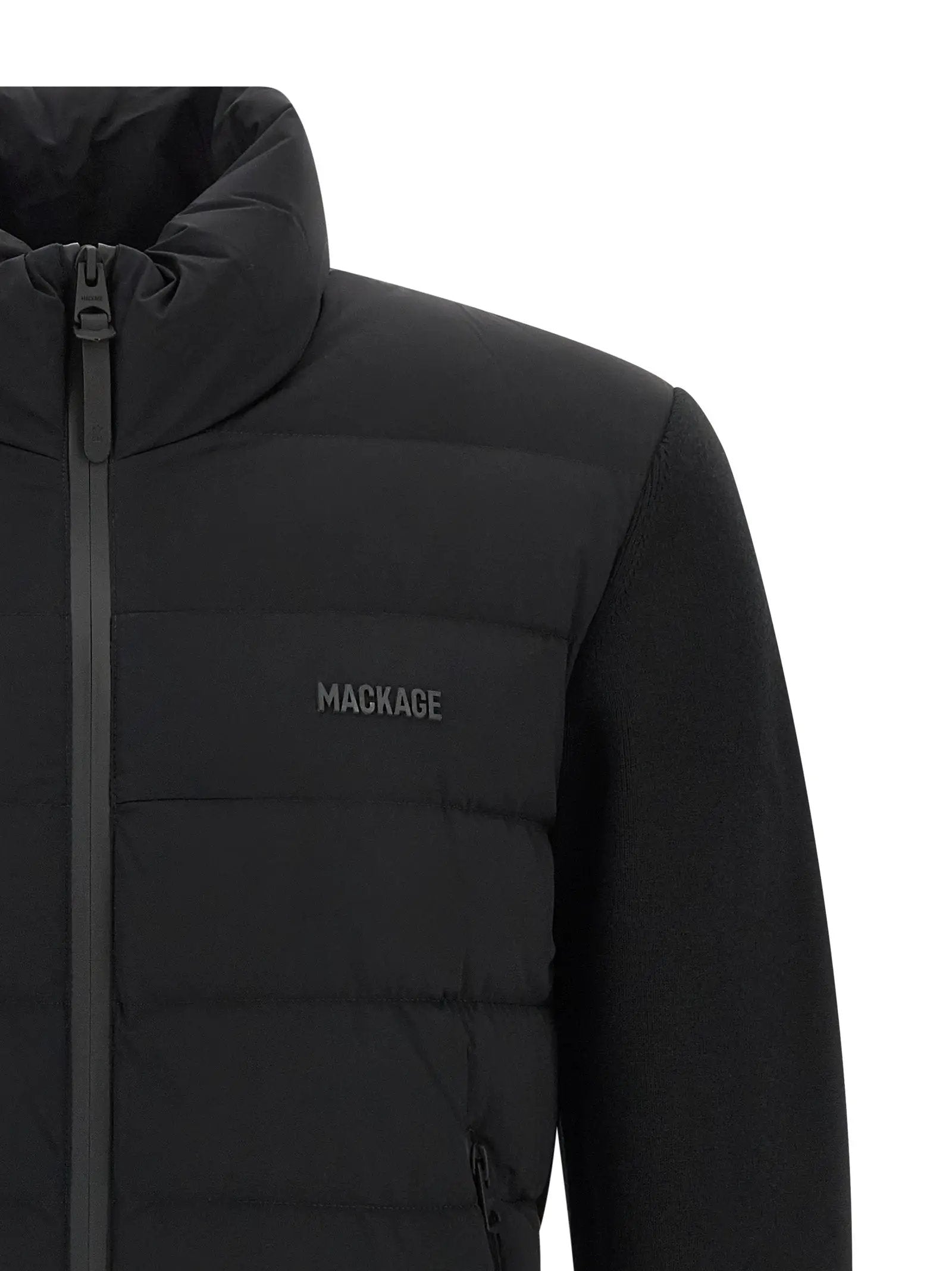Mackage Mackage Blue Nylon Cardigan