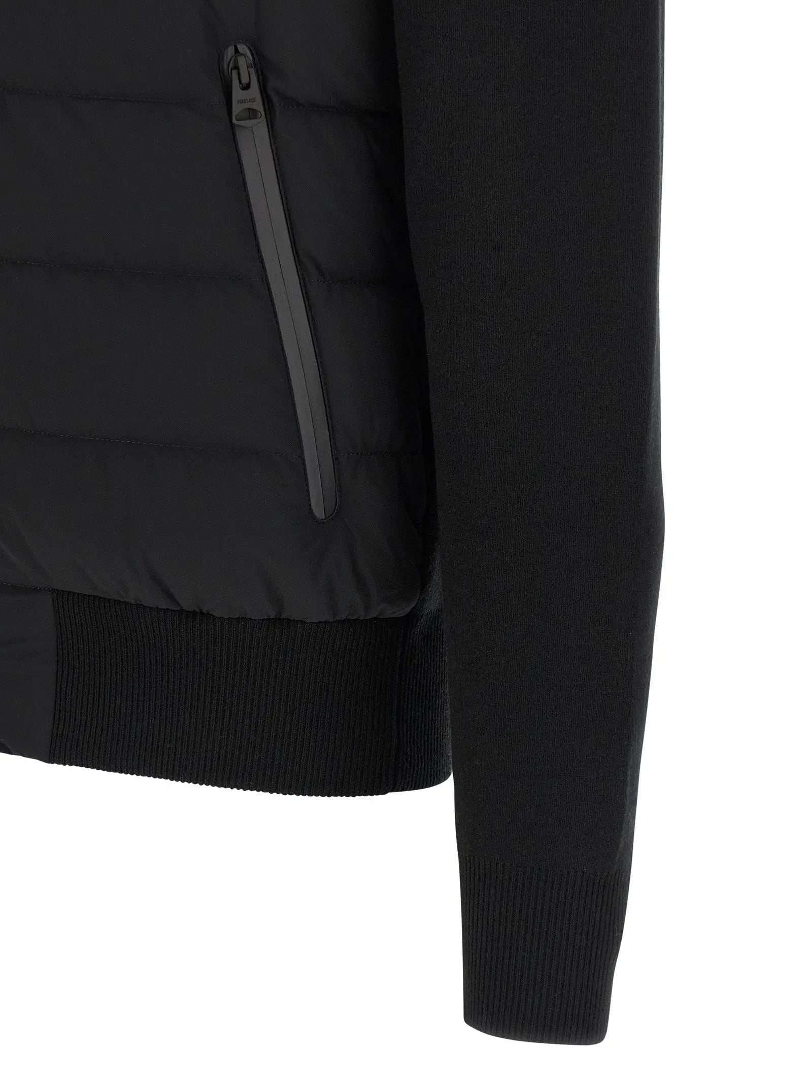 Mackage Mackage Blue Nylon Cardigan