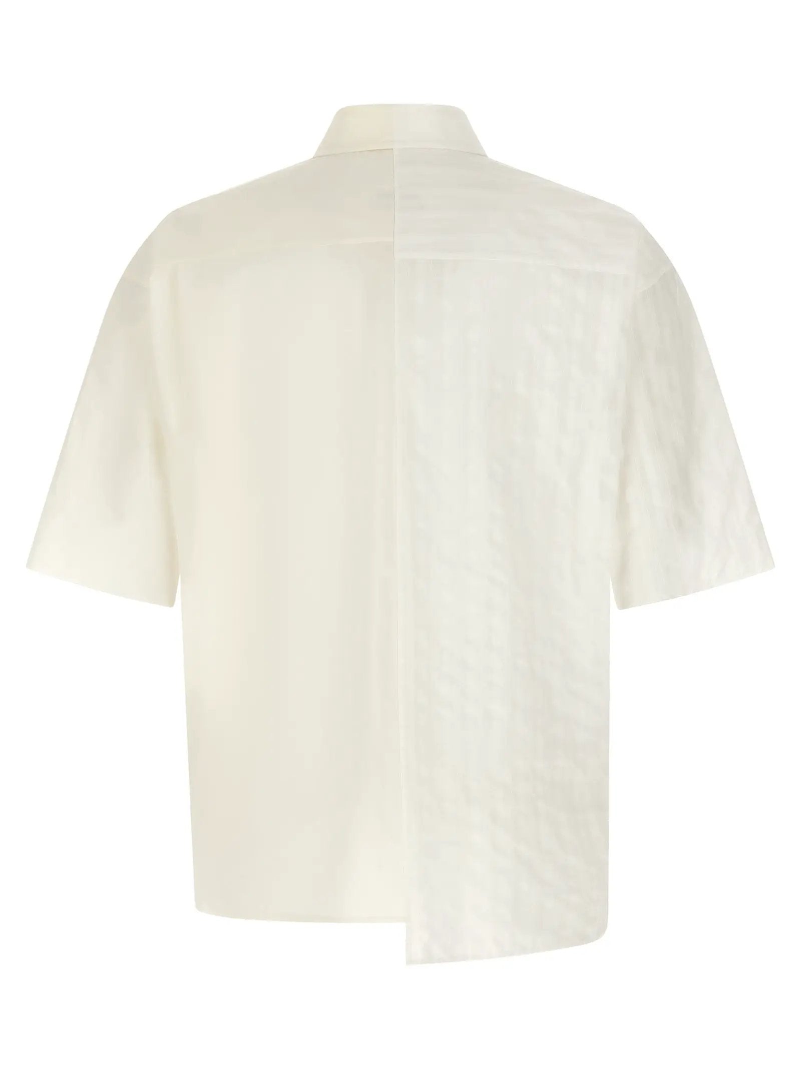 MM6 Maison Margiela White Cotton Blouse
