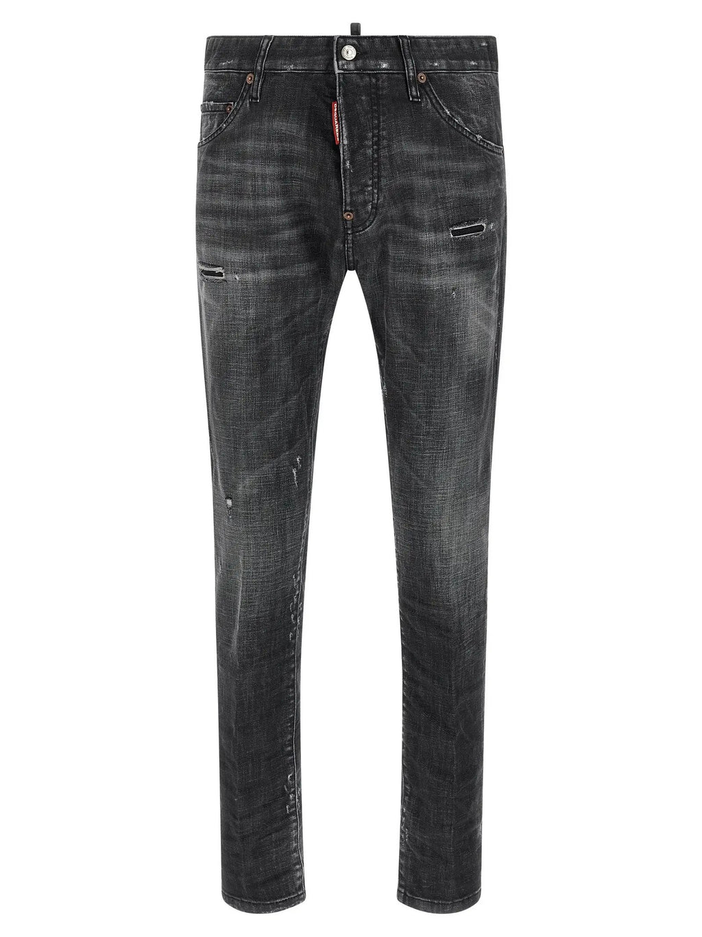Dsquared² Black Cotton Jeans Denim