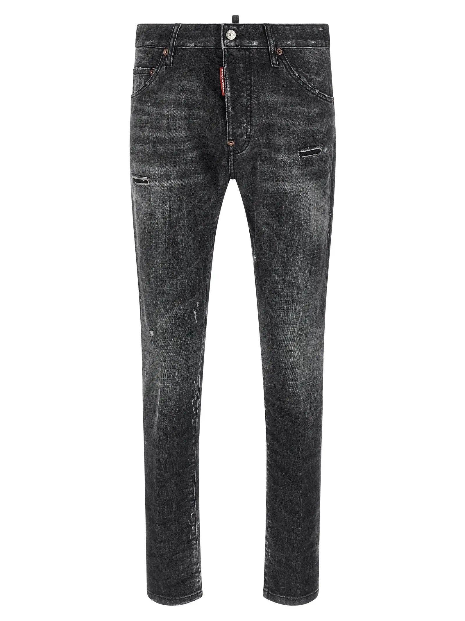 Dsquared² Black Cotton Jeans Denim