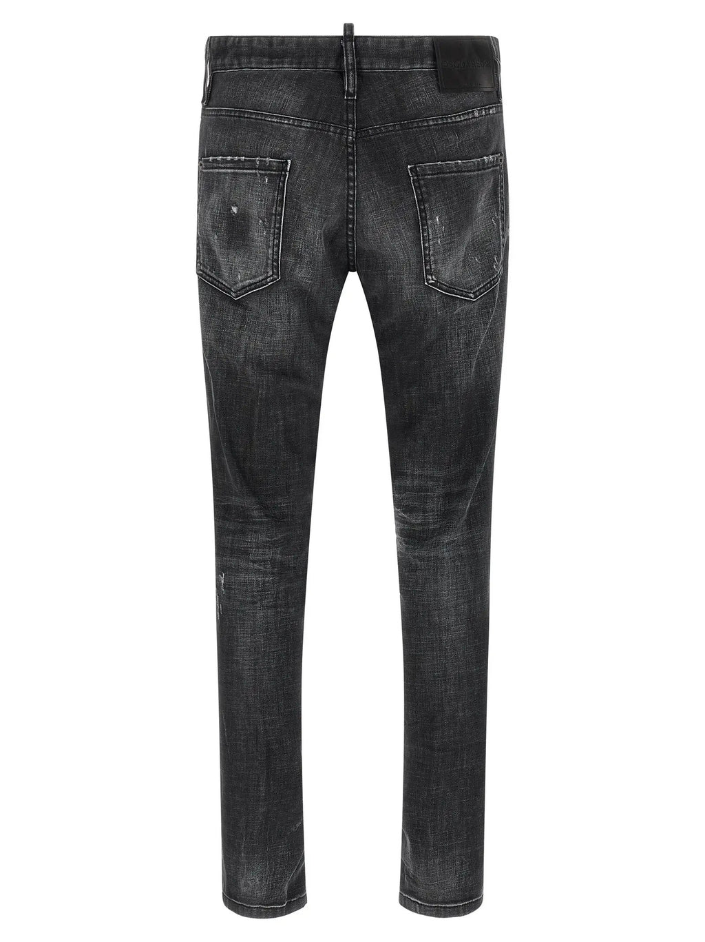 Dsquared² Black Cotton Jeans Denim