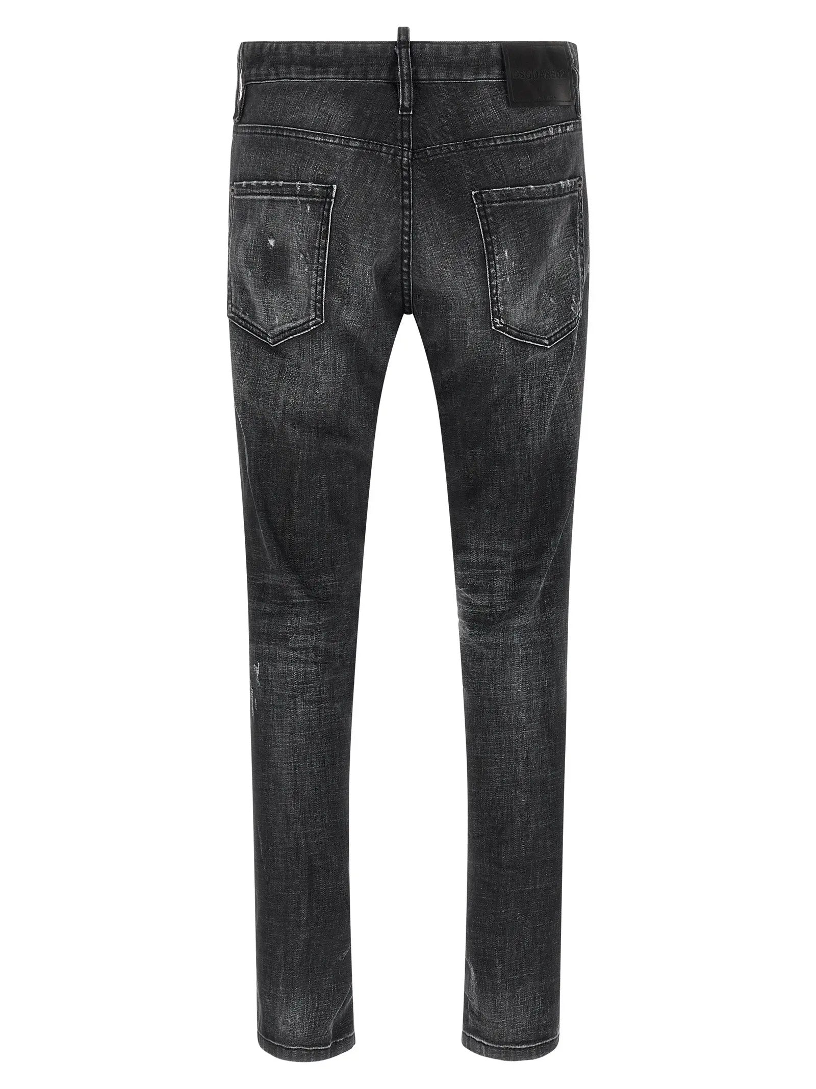 Dsquared² Black Cotton Jeans Denim