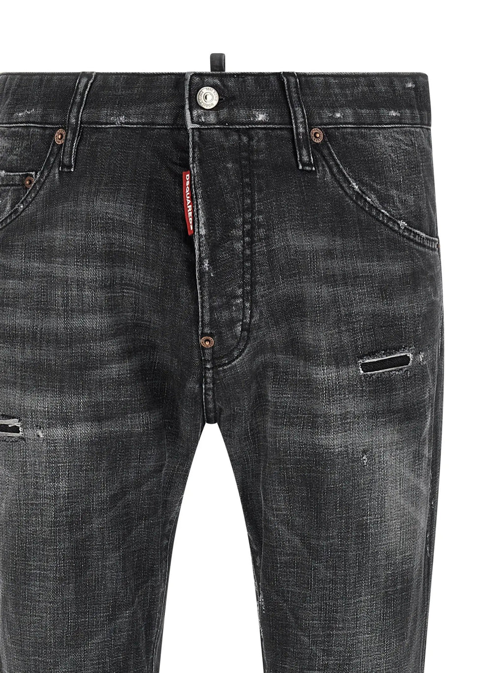 Dsquared² Black Cotton Jeans Denim