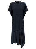 Fabiana Filippi Blue Viscose Midi Dress