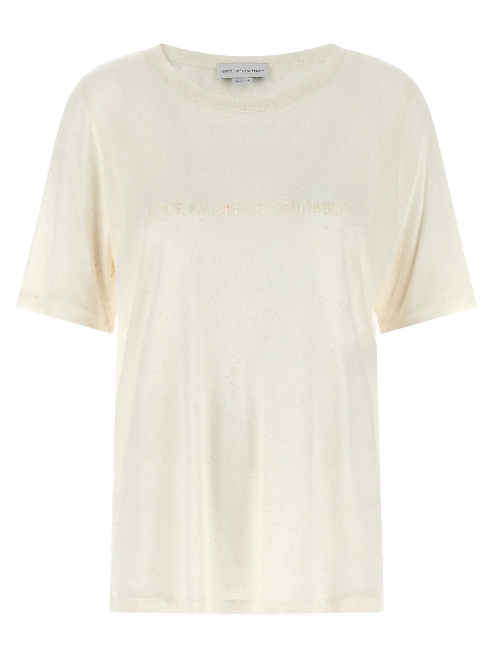 Stella McCartney White Viscose T-Shirt