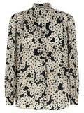 Valentino Garavani Bicolor Silk Blouse