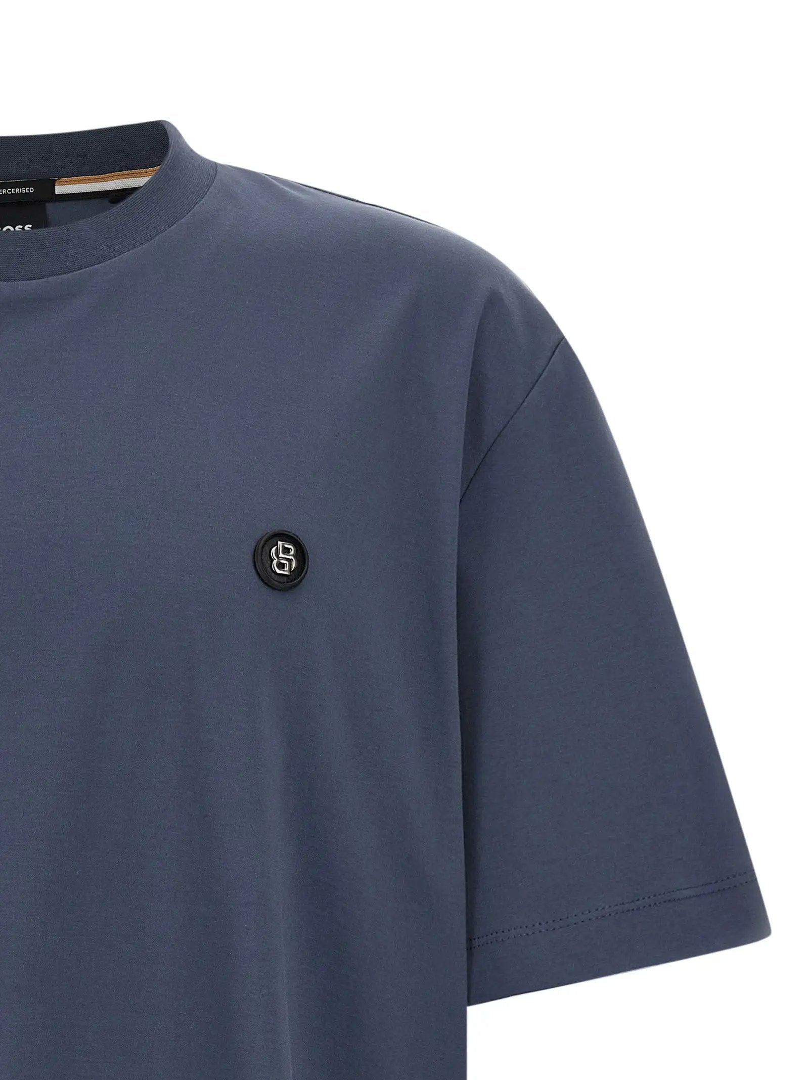 T-shirt Hugo Boss en coton bleu