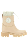 Moncler Beige Pvc Ankle Boots