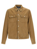 MM6 Maison Margiela Beige Cotton Denim Jacket