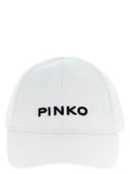 PINKO White Cotton Cap (Baseball Hat)