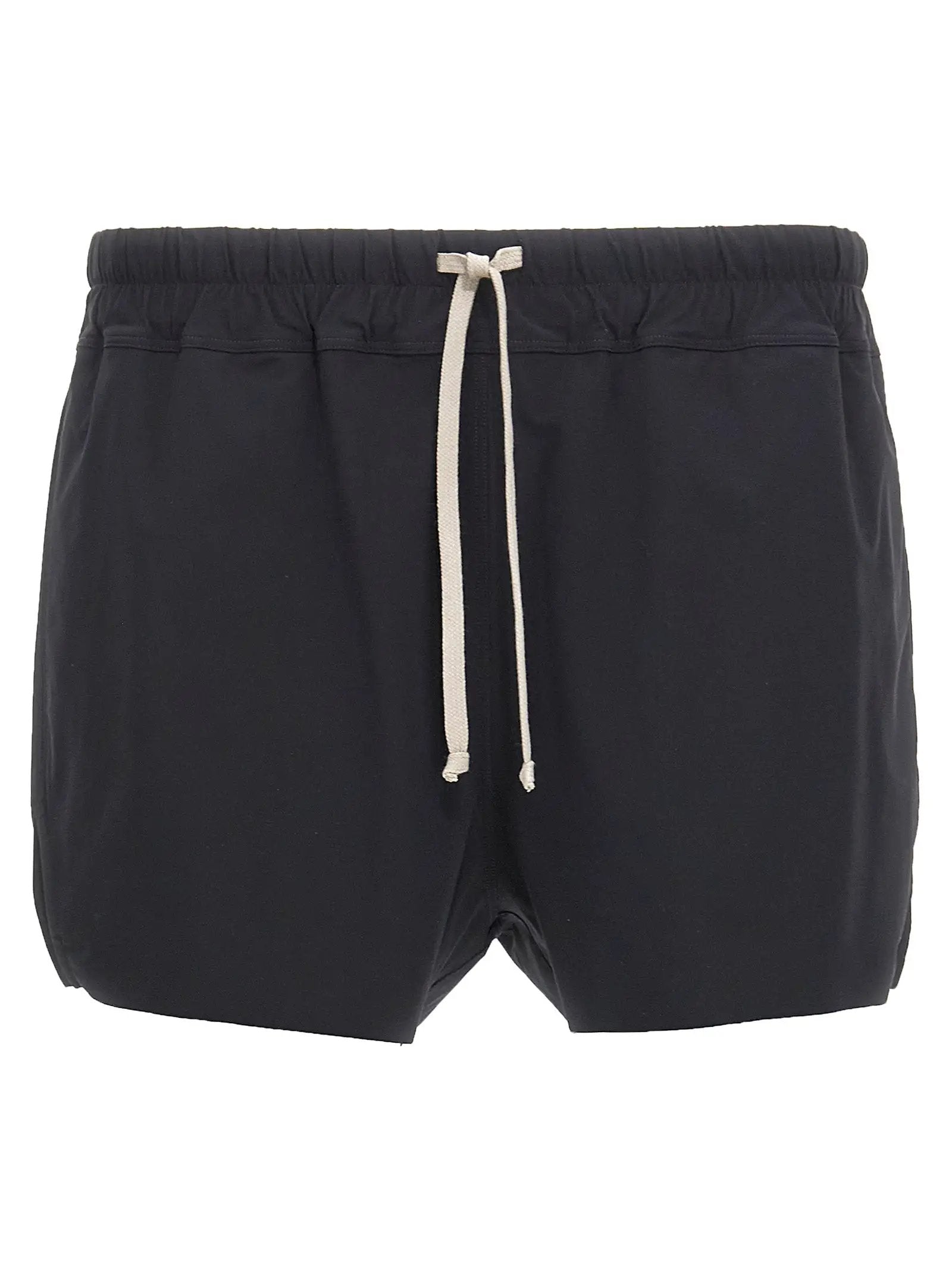 Rick Owens Black Nylon Swim Shorts