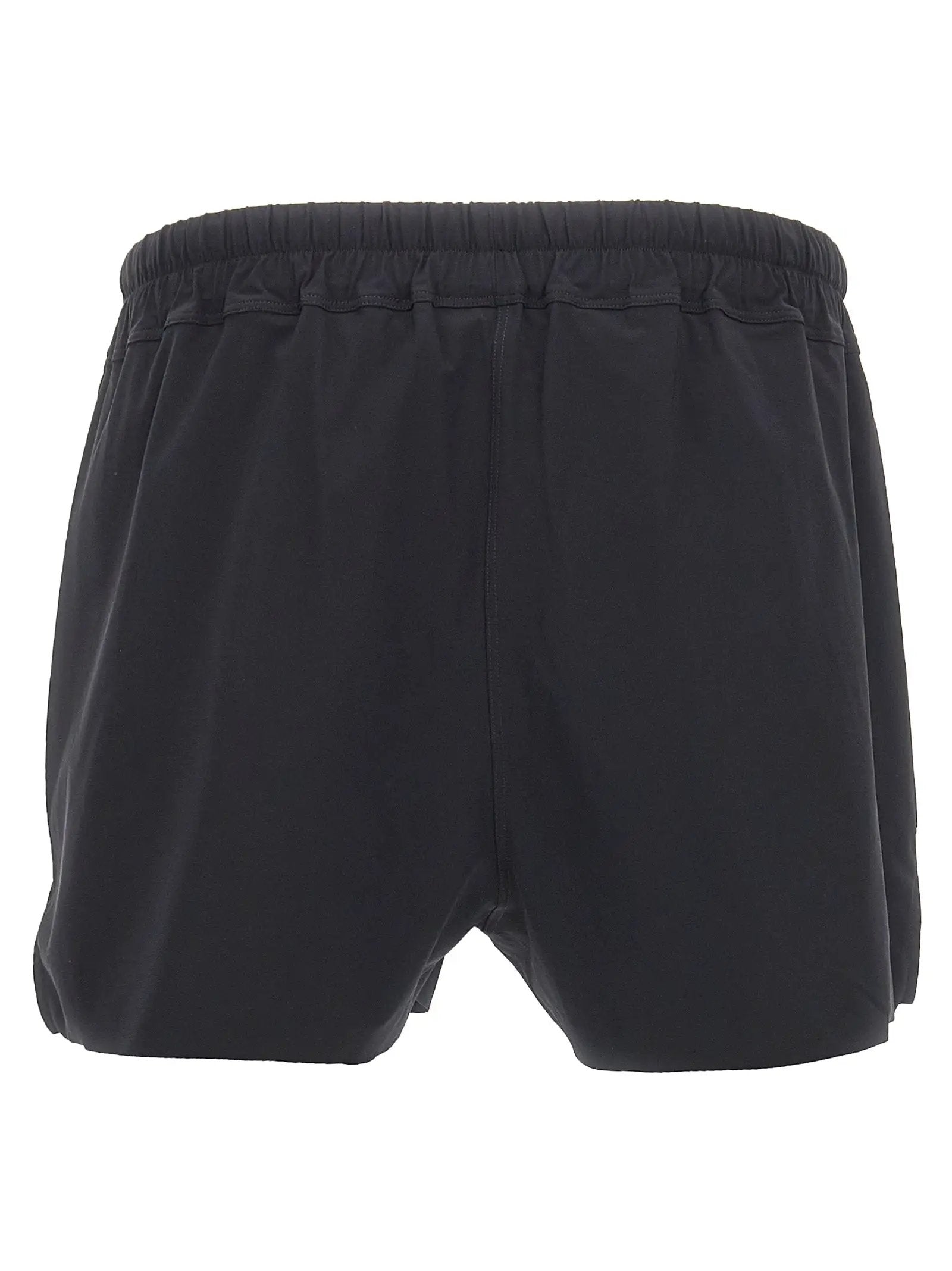 Rick Owens Black Nylon Swim Shorts