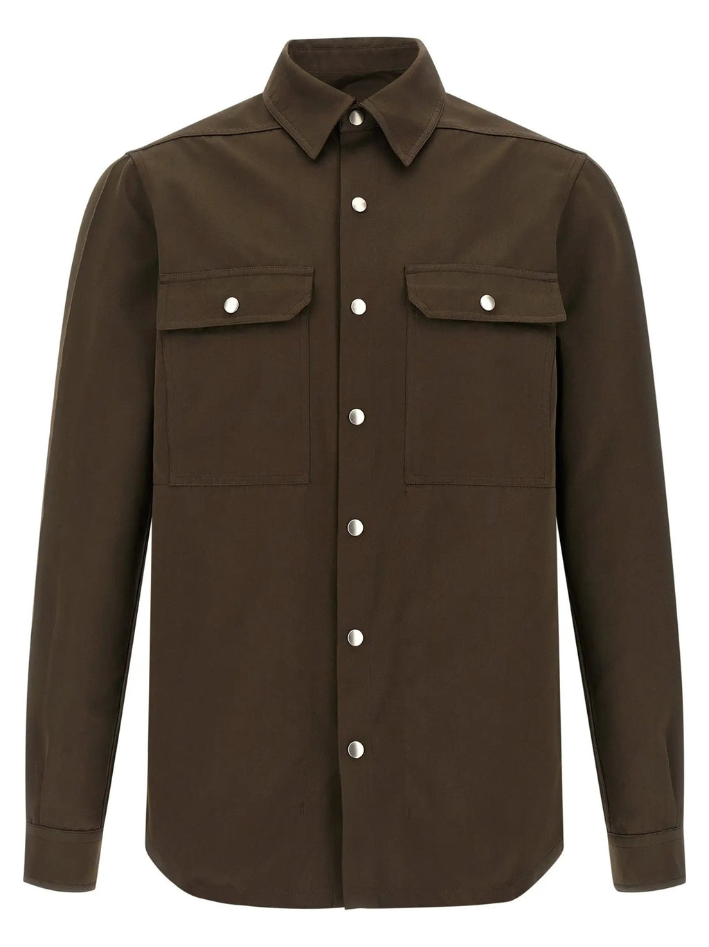 Rick Owens Brown Polyester Blouse