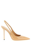 Paris Texas Beige Calfskin High Heel Pumps
