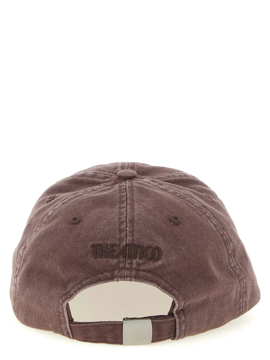 The Attico Brown Cotton Cap (Baseball Hat)