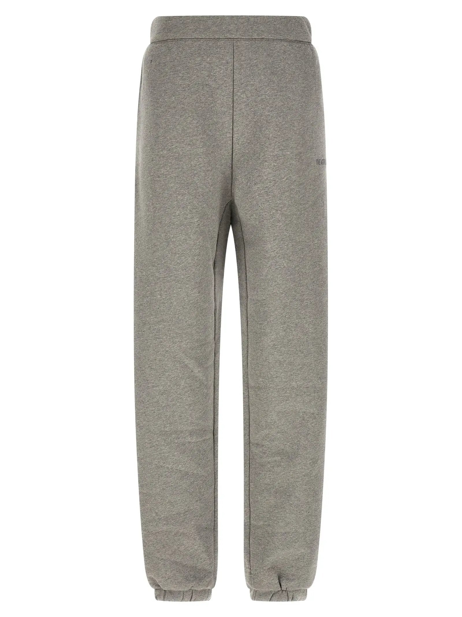 The Attico Gray Cotton Joggers (Workout Pants)
