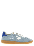 Dsquared² Blue Calfskin Low Top Sneakers