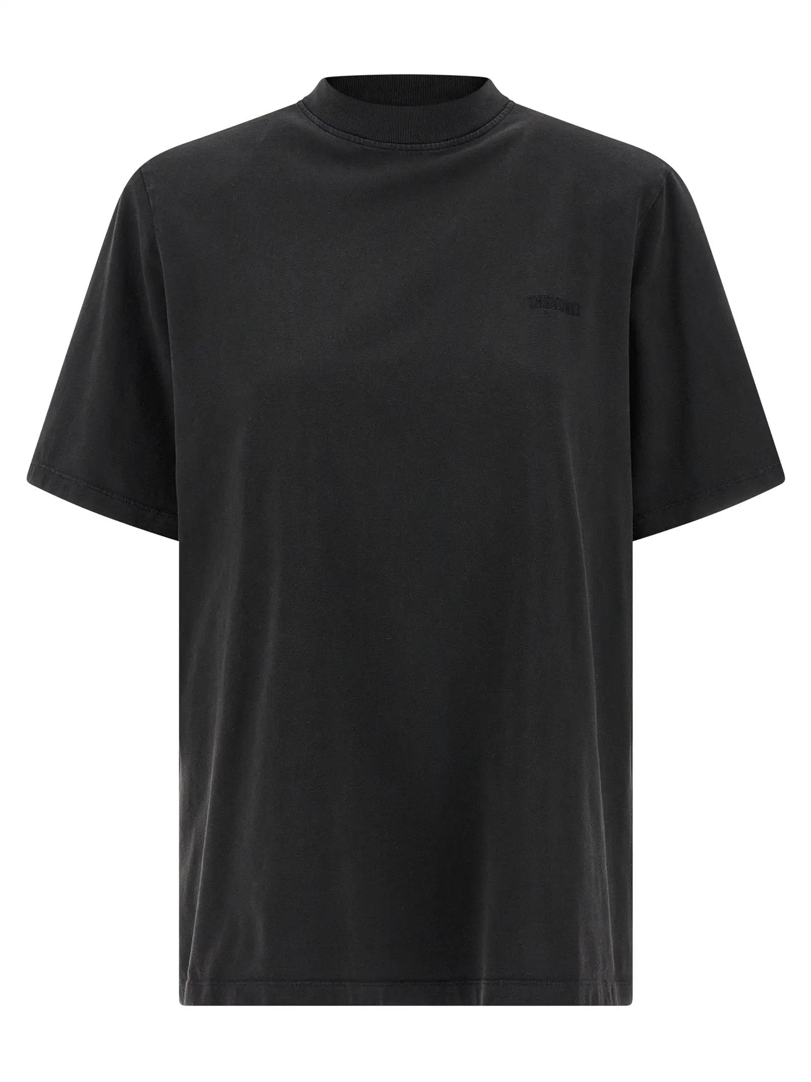 The Attico Black Cotton T-Shirt