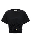 Paco Rabanne Black Cotton T-Shirt