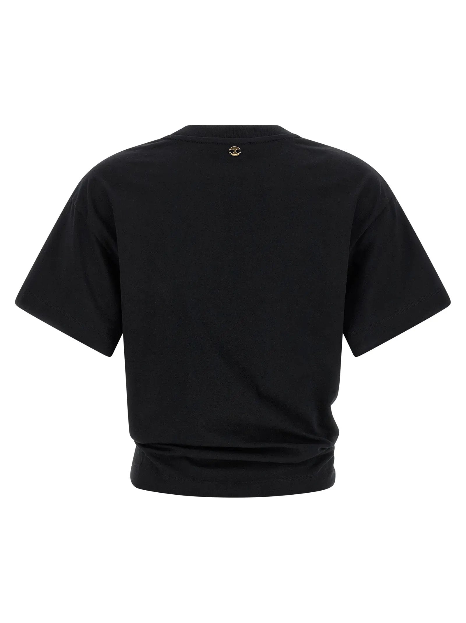 Paco Rabanne Black Cotton T-Shirt