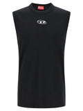 Diesel Black Cotton T-Shirt